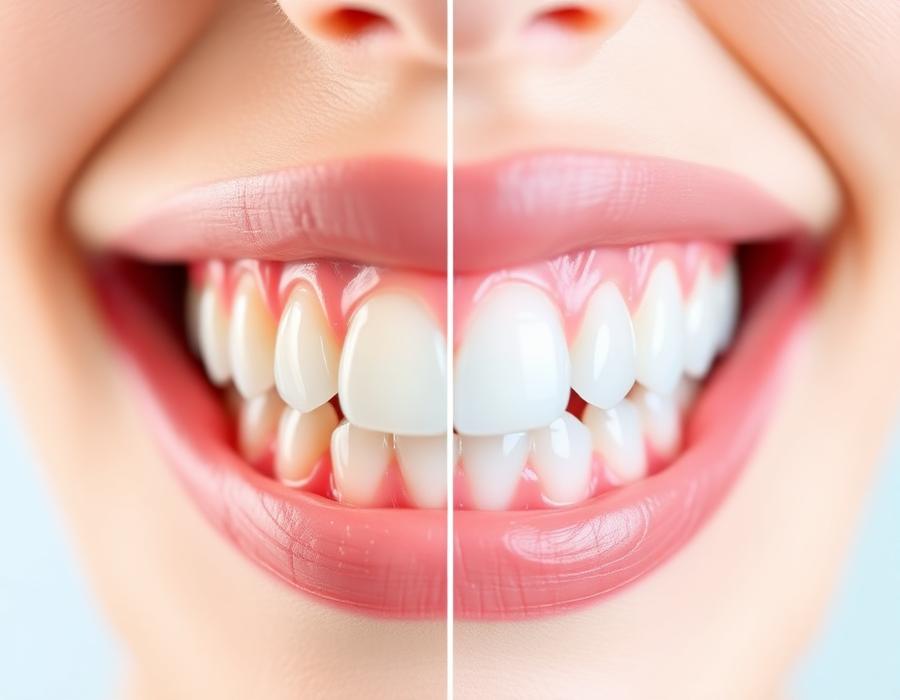Laser Teeth Whitening — after treatment