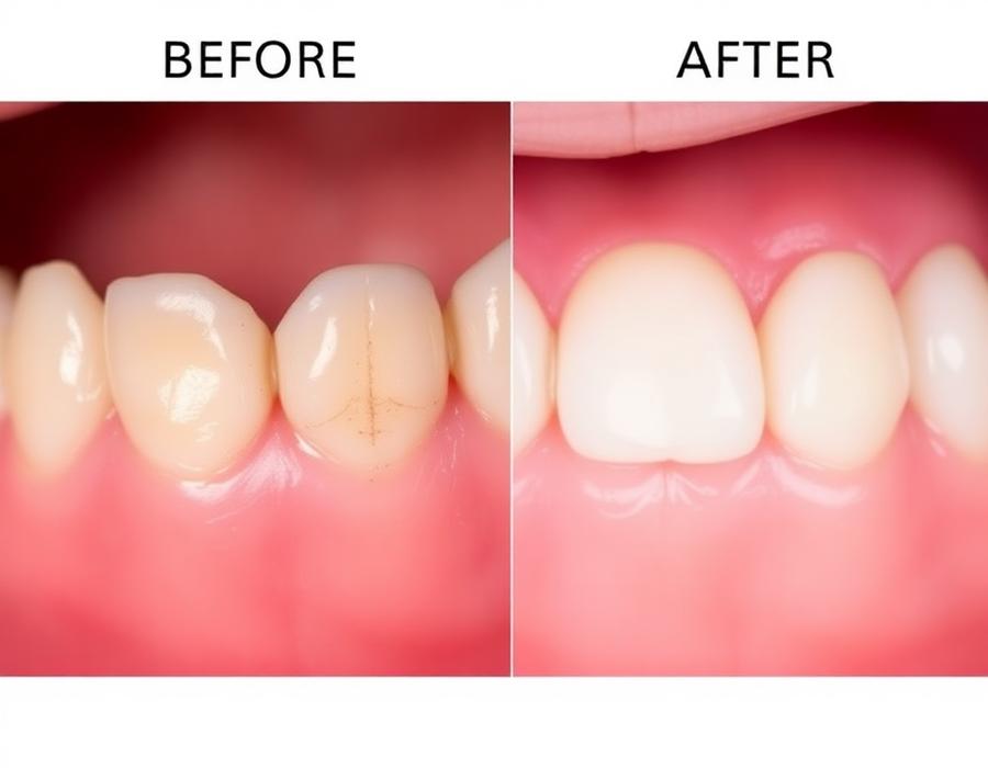 Full Smile Makeover — after treatment